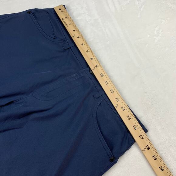Public Rec Dealmaker 5 Pocket Pants Men 33x28 Navy Blue Stretch Work Golf Office - Picture 11 of 14